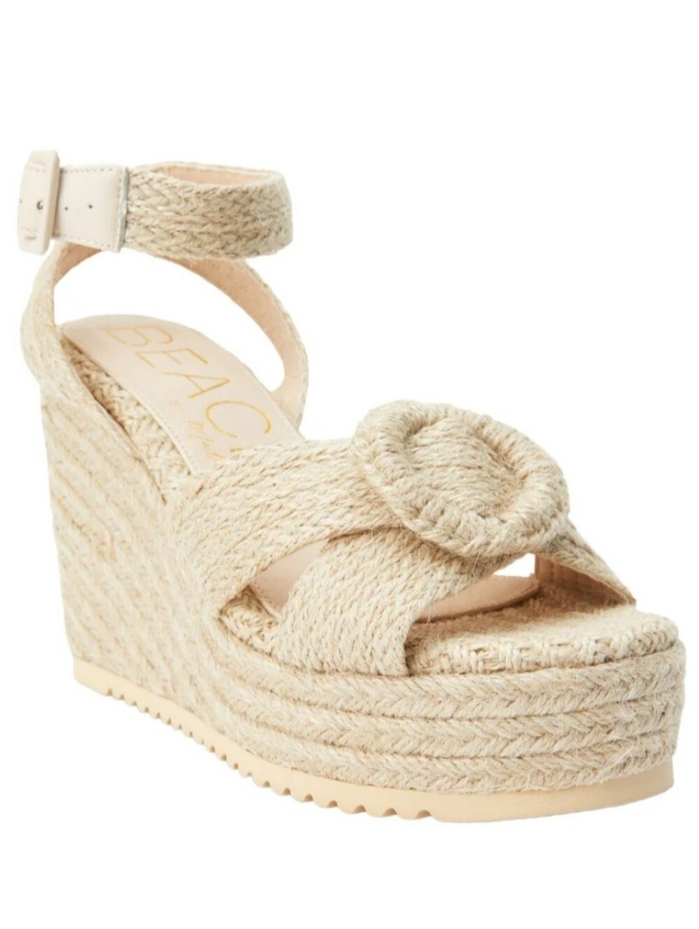 Kai Block Heel Espadrille Platform Sandals